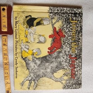 Vintage "James The Jaquar" by Mary Lystad. Pics by Cyndy Szekers. 1972 Putnam